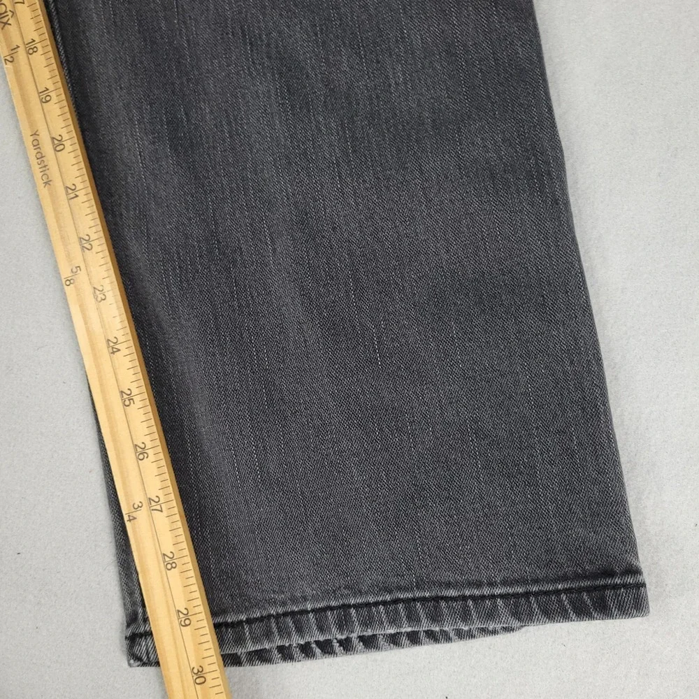 Levi's 541 Jeans Men's 38x30 Black Distressed Athletic Taper Denim 541-0960